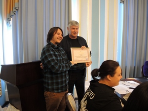 Сертификат на 200 книг от Российского книжного союза был передан школе-интернату №2 г. Рязани
