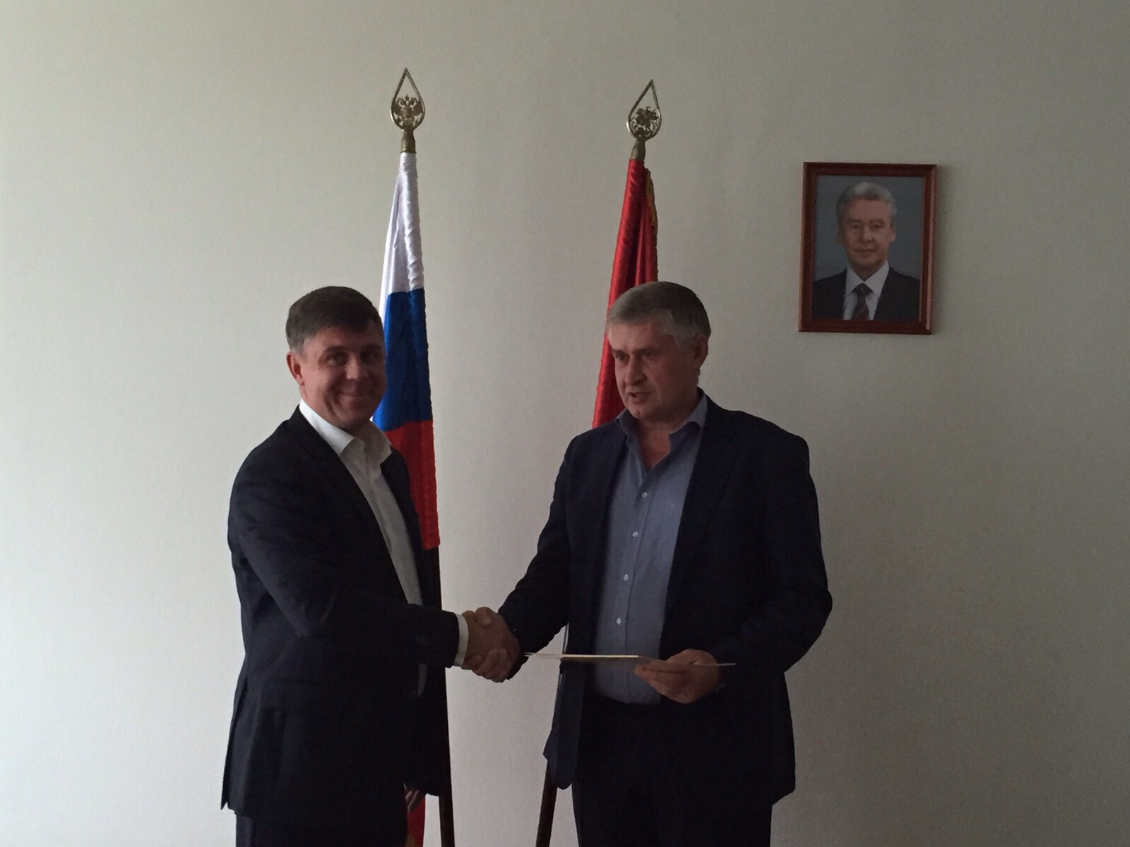 Управляющий Вице-президент Российского книжного союза  Леонид Палько был удостоен награды Мэра Москвы С.С. Собянина