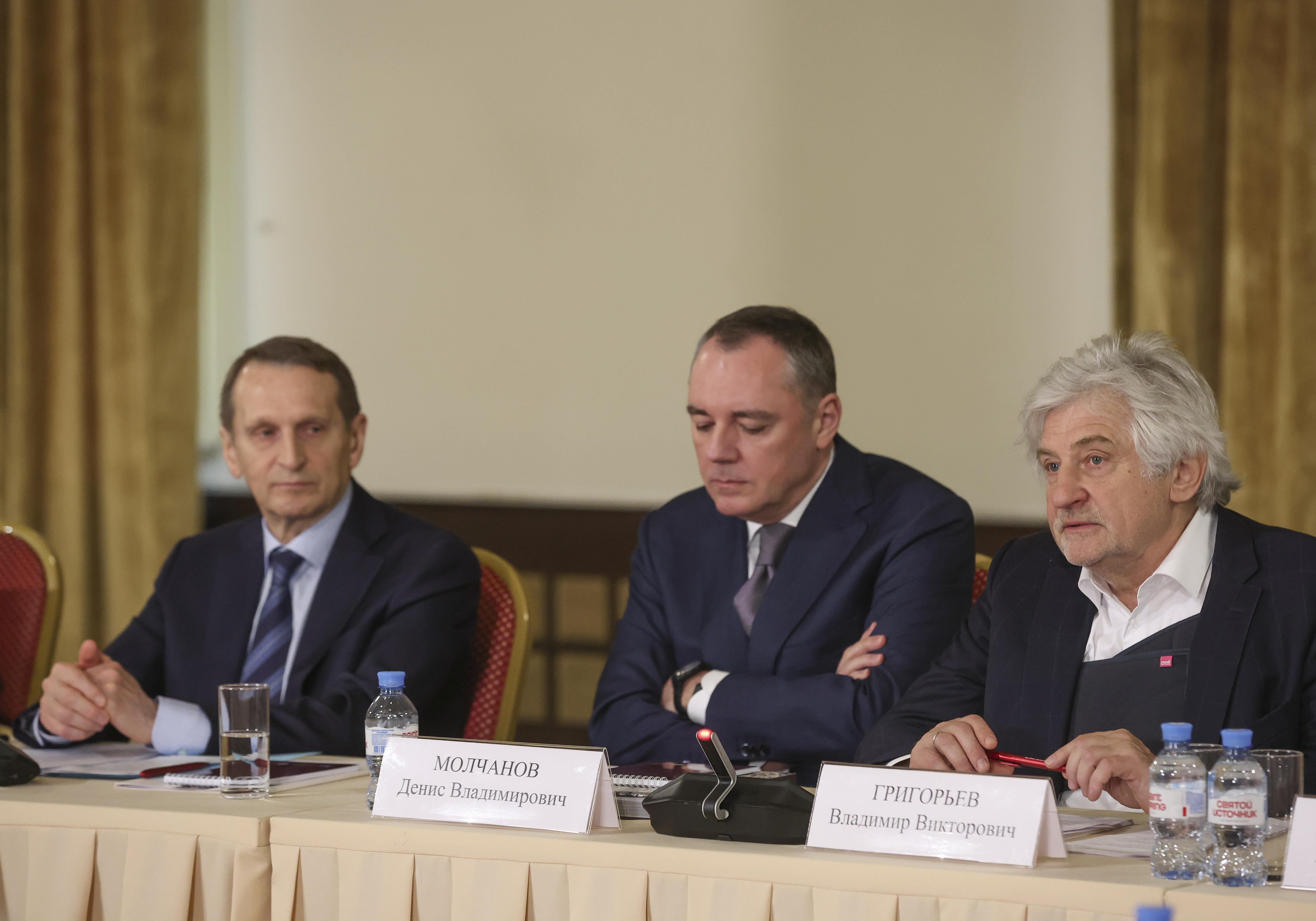  На фото: Сергей Нарышкин, Денис Молчанов, Владимир Григорьев
