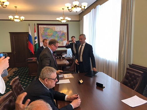 Российский книжный союз и Новосибирская область: новый этап сотрудничества